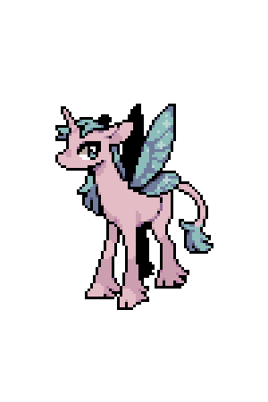 Winged unicorn curtesy of goblin cat